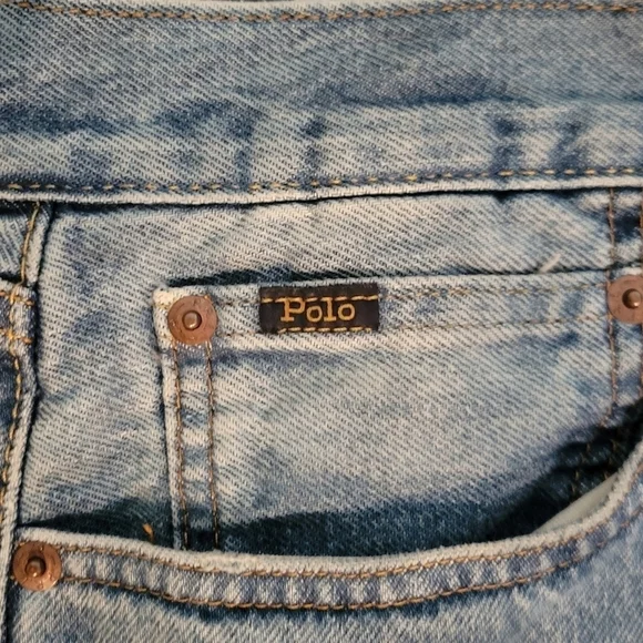 Polo Ralph Lauren Anders Classic Tapered Fit Jeans NWT 36 x 32 Men's - Picture 11 of 15
